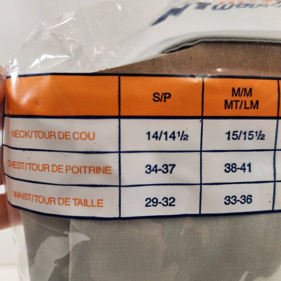 Vintage Marks Work Wearhouse Mens Medium Short Sleeve Gray Shirt New Old Stock - Picture 8 of 8